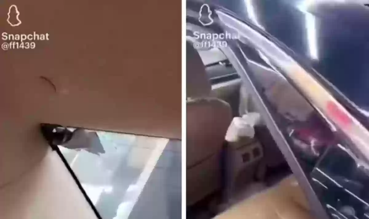  شاهد شاب يكشف جهاز تنصت ركبته زوجته في سيارته