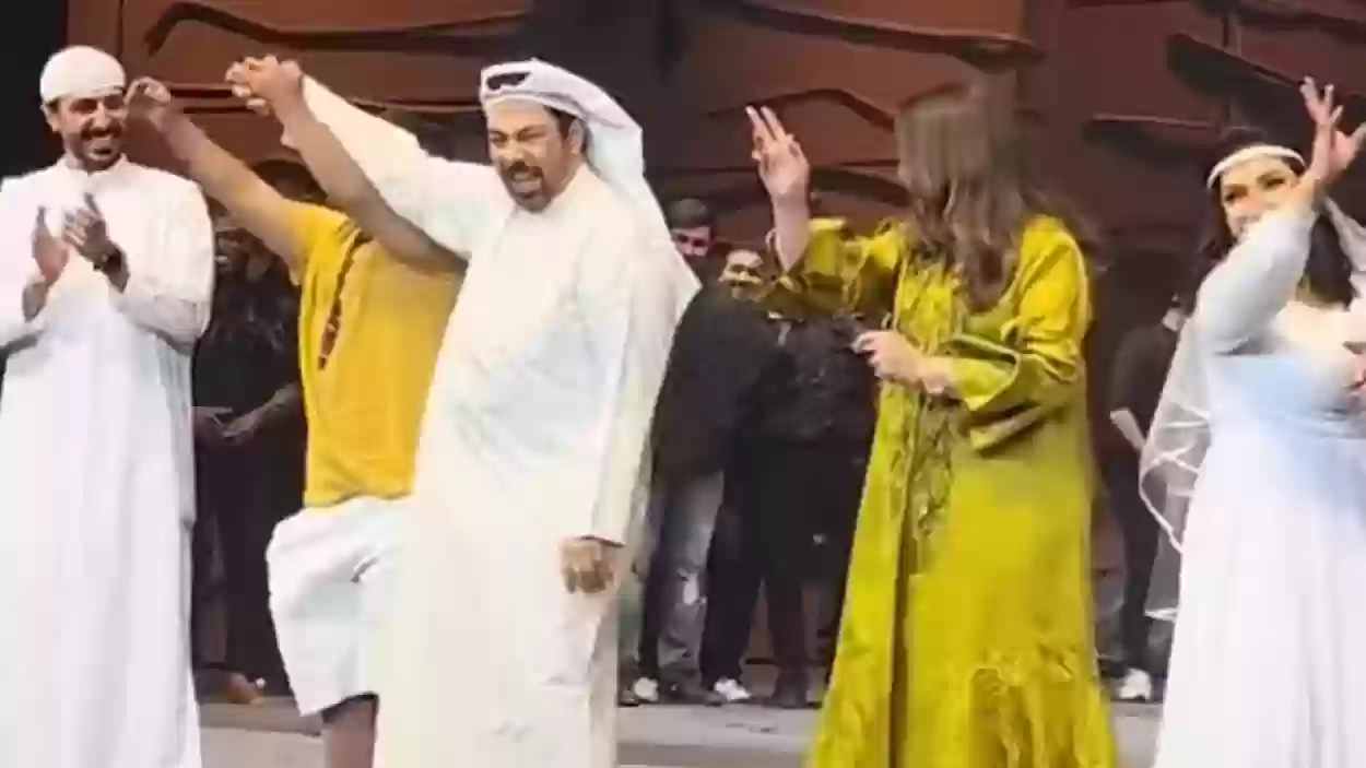 رقص هدى حسين على أنغام هذا السعودي فوق فوق