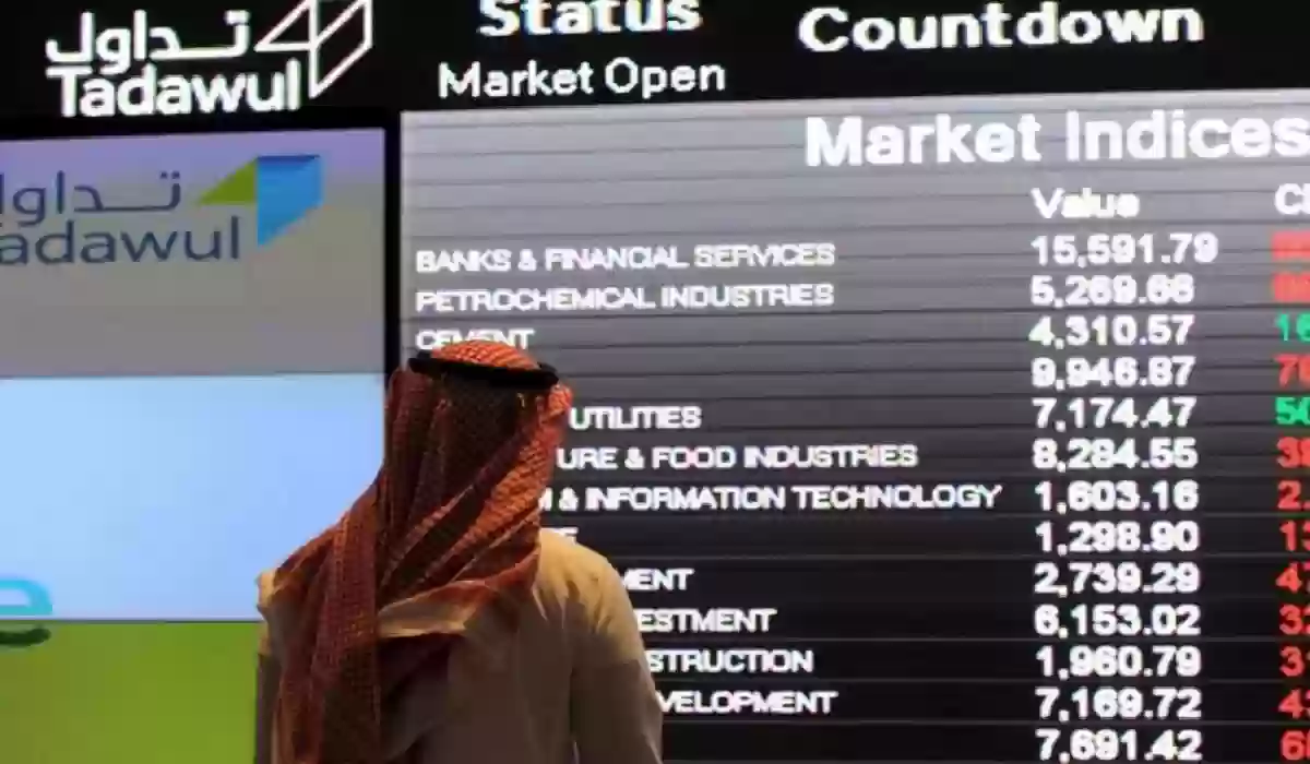 مؤشر سوق الأسهم السعودي يغلق على ارتفاع.